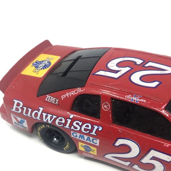 Racing Champions 1/24th scale Nascar #25 Ken Schrader Bud Die Cast Car / Bank - Picture 10 of 11
